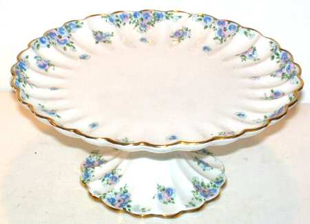 Forget Me Not Round Compote (Height X Width)