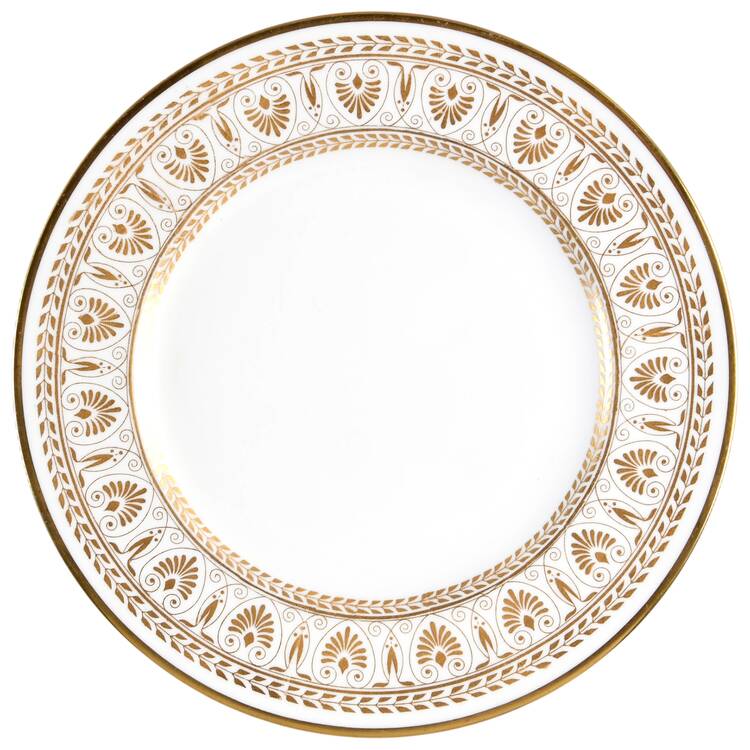 Gold Victoria Salad Plate