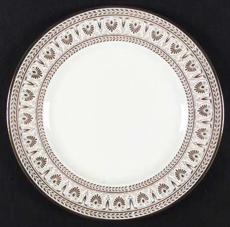 Gold Victoria Dinner Plate