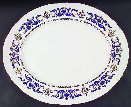 Grosvenor Square 16" Oval Serving Platter