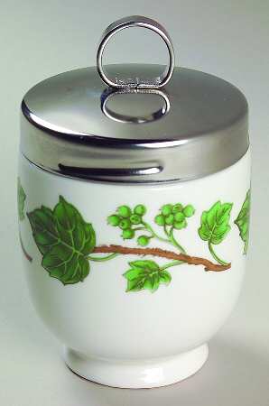 Green Vine Egg Coddler & Lid
