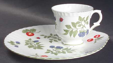 Hampton Snack Plate & Cup Set