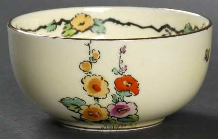 Hollyhock Mini Open Sugar Bowl