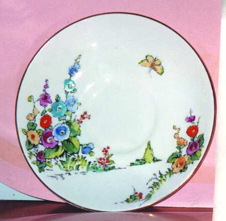 Hollyhock Saucer
