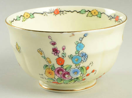 Hollyhock Cranberry Bowl