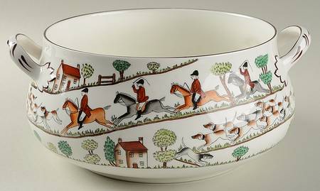 Hunting Scene Tureen No Lid