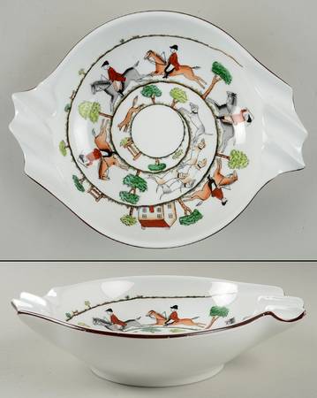 Hunting Scene Cigar Ashtray