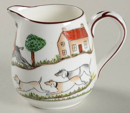 Hunting Scene Mini Creamer