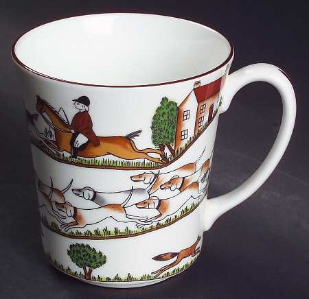 Hunting Scene Mug