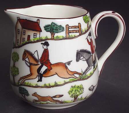 Hunting Scene Creamer