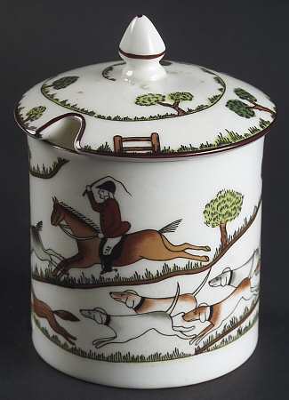 Hunting Scene Jam/Jelly & Lid