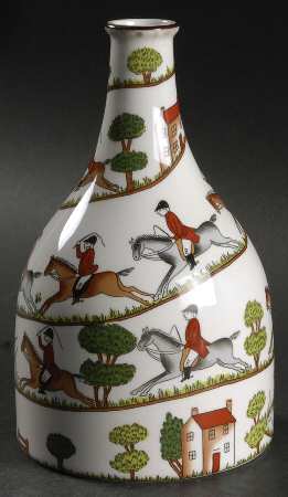 Hunting Scene Decanter No Stopper