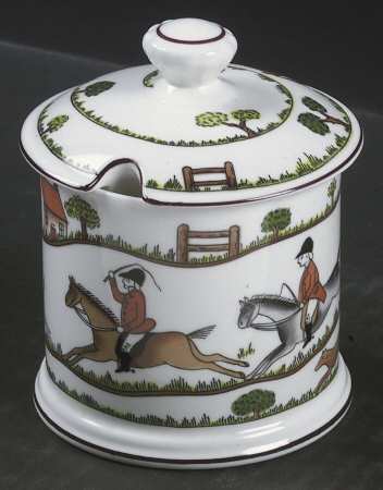 Hunting Scene Jam/Jelly & Lid