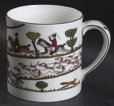 Hunting Scene Jumbo Mug