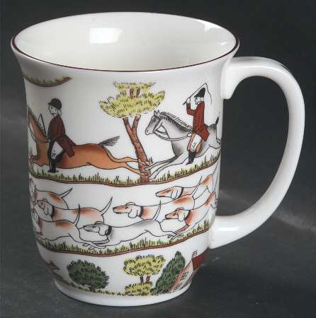 Hunting Scene Mug