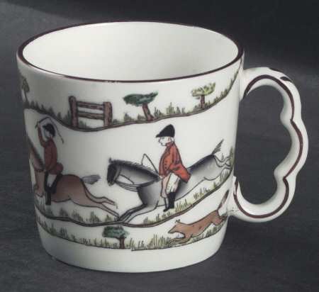 Hunting Scene Child's Mug