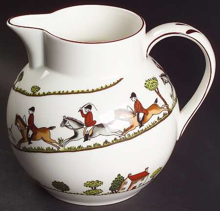 Hunting Scene 40 Oz Pitcher