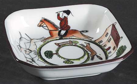 Hunting Scene Sauce Dip