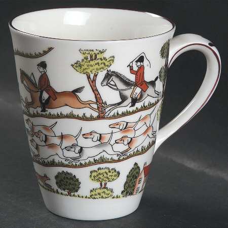 Hunting Scene Mug