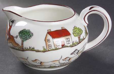 Hunting Scene Mini Creamer