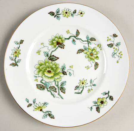 Imari Green Salad Plate
