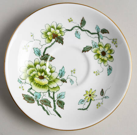 Imari Green Saucer