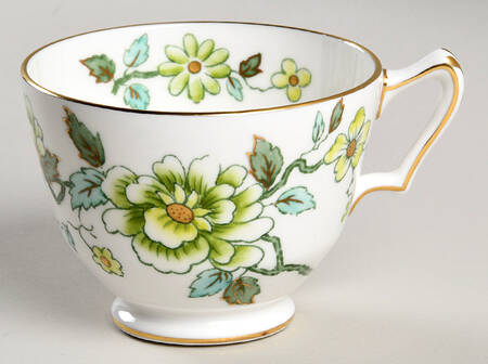 Imari Green Footed Cup