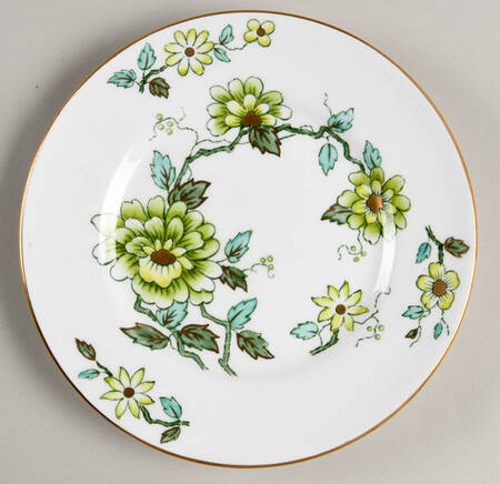 Imari Green Bread & Butter Plate