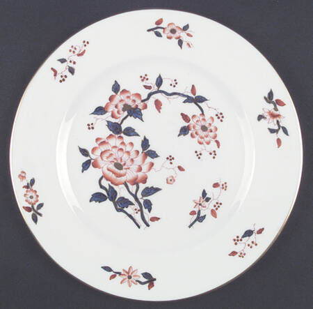 Imari Coral Dinner Plate