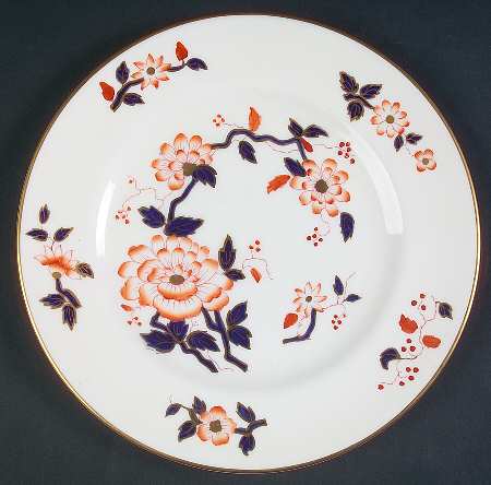 Imari Coral Salad Plate