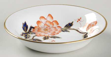 Imari Coral Fruit/Dessert (Sauce) Bowl
