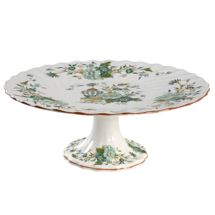 Kowloon Footed Cake Plate