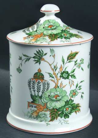 Kowloon Biscuit Barrel & Lid