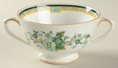 Kowloon Footed Cream Soup Bowl