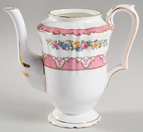 Lyric Tunis (Scalloped) Mini Coffee Pot No Lid