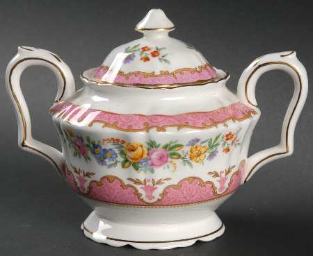 Lyric Tunis (Scalloped) Sugar Bowl & Lid
