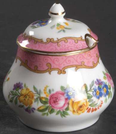 Lyric Tunis (Scalloped) Mustard Jar & Lid