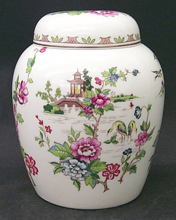 Pagoda Medium Ginger Jar & Lid