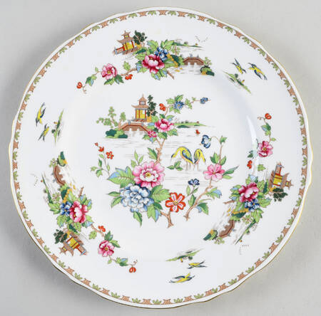 Pagoda Dinner Plate