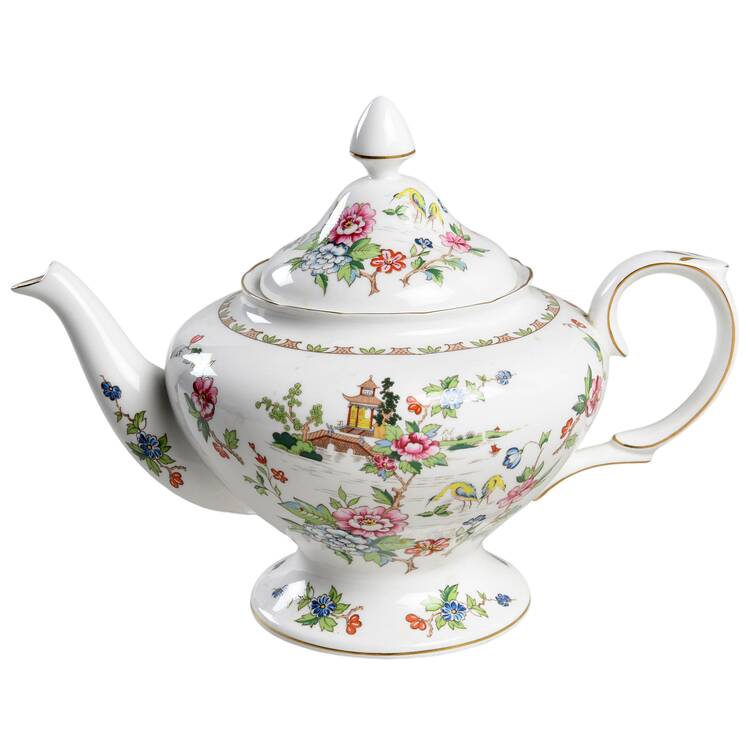 Pagoda Teapot & Lid