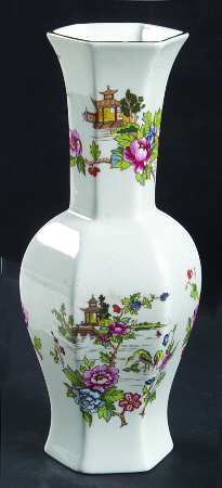 Pagoda 8" Bud Vase