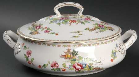 Pagoda Round Covered Vegetable