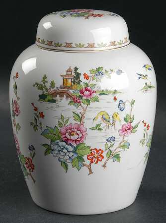 Pagoda Large Ginger Jar & Lid