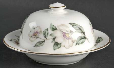 Pear Blossom Mini Round Covered Butter