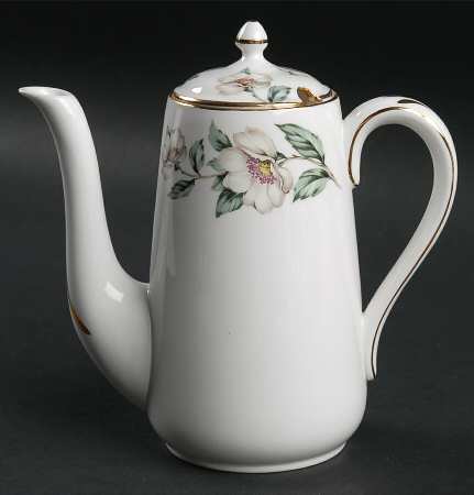 Pear Blossom Mini Coffee Pot & Lid