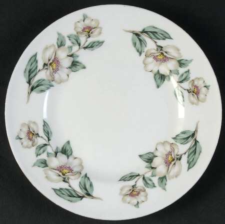 Pear Blossom Bread & Butter Plate