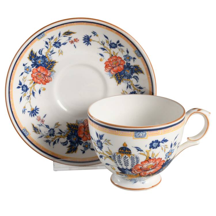 Penang Footed Cup & Saucer Set