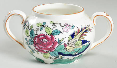 Rock Bird Sugar Bowl No Lid
