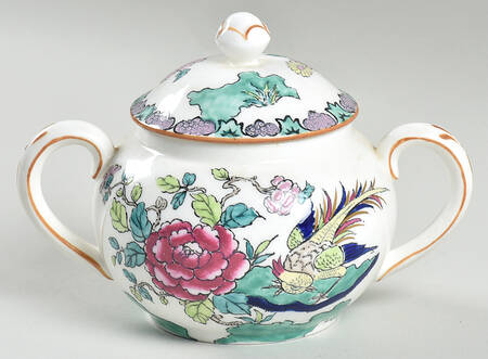 Rock Bird Sugar Bowl & Lid