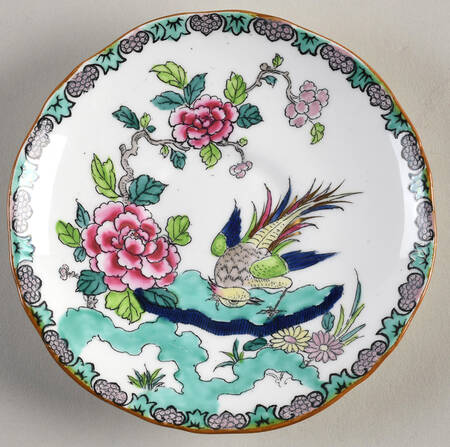 Rock Bird Saucer for Footed Cup